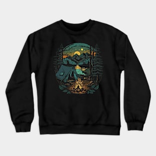 Camping Life Crewneck Sweatshirt